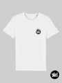 t-shirt homme capsule 21 - tee shirt capsule 21 unisexe blanc -  tshirt capsule 21 coton bio - dessiné et imprimé en France