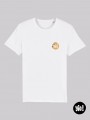 t-shirt homme Homer - tee shirt Simpson unisexe blanc -  tshirt Homer Simpson coton bio - dessiné et imprimé en France