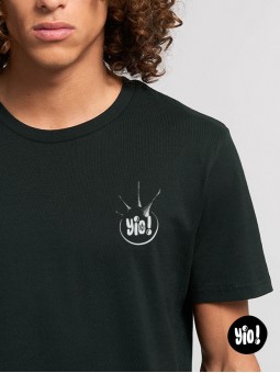 t-shirt homme crâne punk - tee shirt crâne noir -  tshirt crâne squelette coton bio - dessiné et imprimé en France
