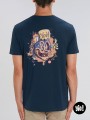T-shirt Singe déjanté unisexe coton bio Design urbain et pop par Yio