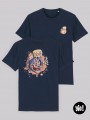 T-shirt Singe déjanté unisexe coton bio Design urbain et pop par Yio