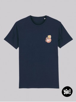T-shirt Singe déjanté unisexe coton bio Design urbain et pop par Yio