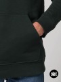 Hoodie Éléphant Punk unisexe coton bio - Sweat badass signé Yio
