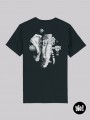 T-shirt Éléphant Punk unisexe coton bio - Illustration badass et décalée par Yio